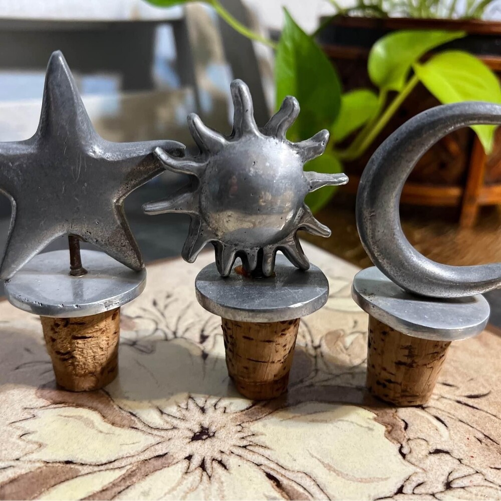 Celestial Wine Stoppers, set of 3